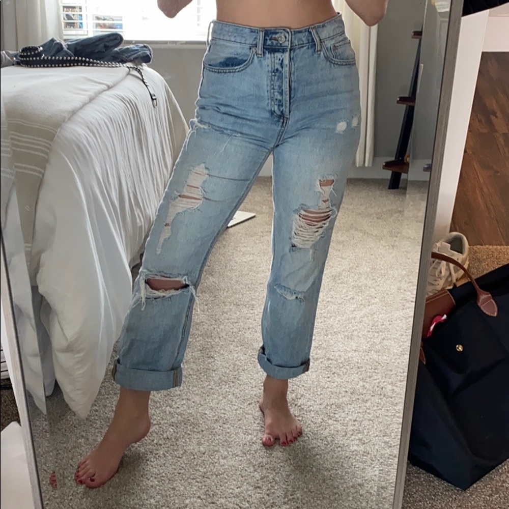 BDG (Urban Outfitters) Ripped Straight Fit Jeans